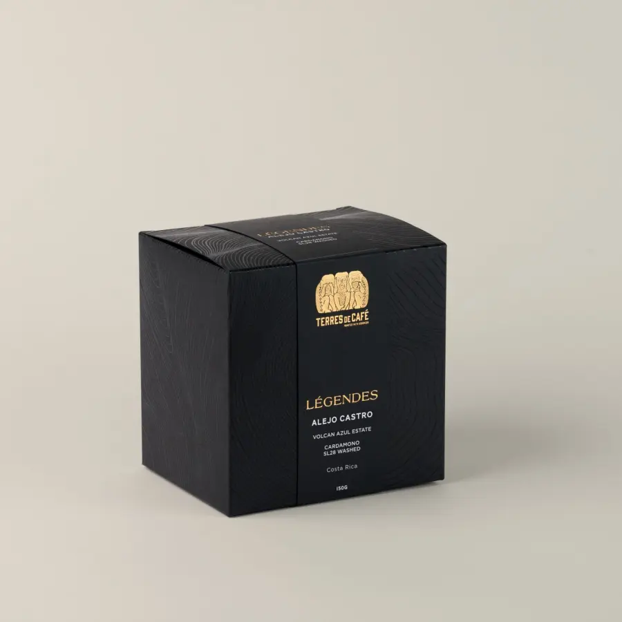 Légendes Alejo Castro - Volcan Azul Estate - Cardamono SL28 Washed| Terres de Café | Vente en ligne