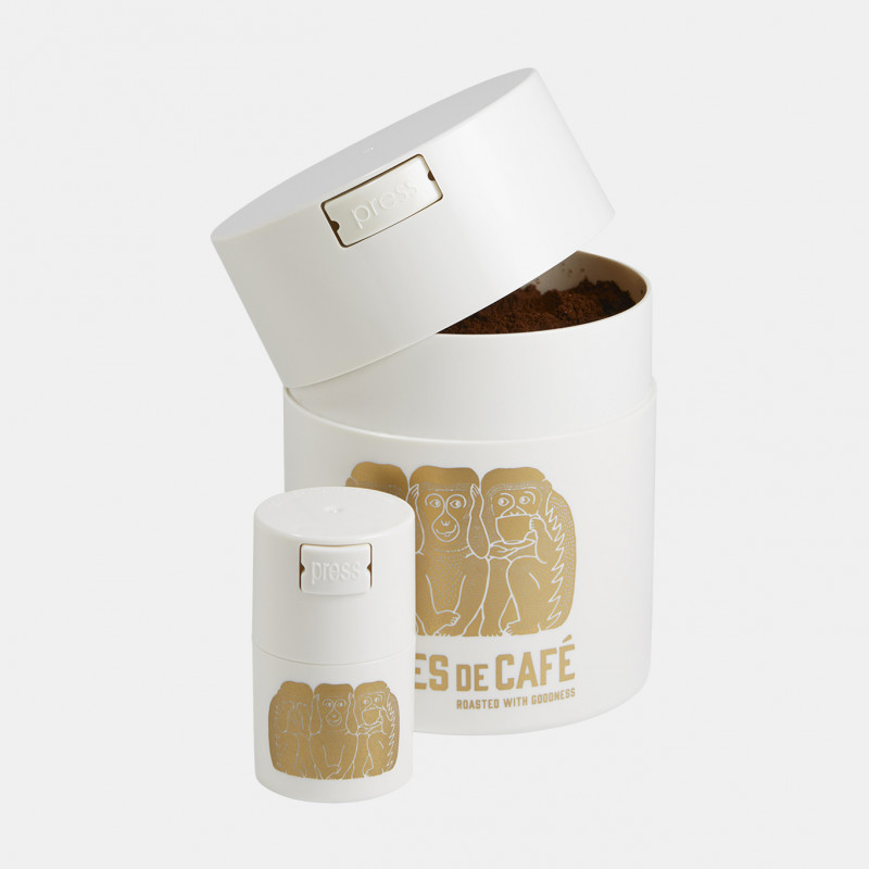 Boîte Hermetique Terres de Café, Tightvac, 250 g