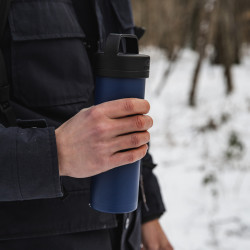Nomade Travel Press P0 - Cafetière à piston - Bleu Cafetières et bouilloires