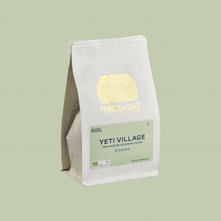 Specialty coffee by Terres de Café - Organic Decaffeinated Yeti Village Moka