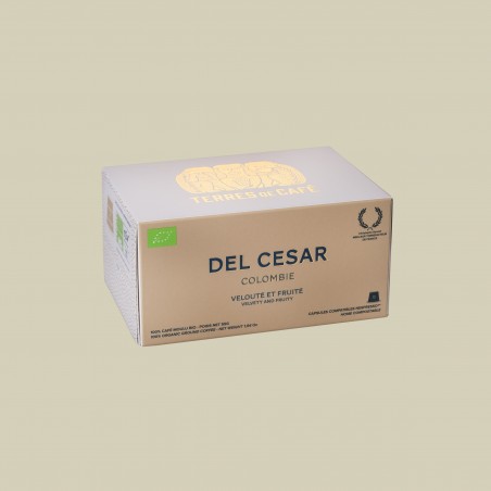 Specialty coffee by Terres de Café - Del Cesar x 10 Capsules