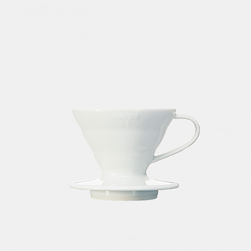 Ceramic dripper 01 1/4 cups - White - Terres de café