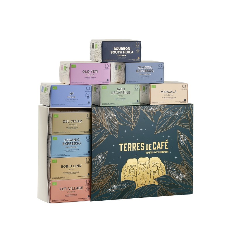 Specialty coffee by Terres de Café - New range capsules box x10