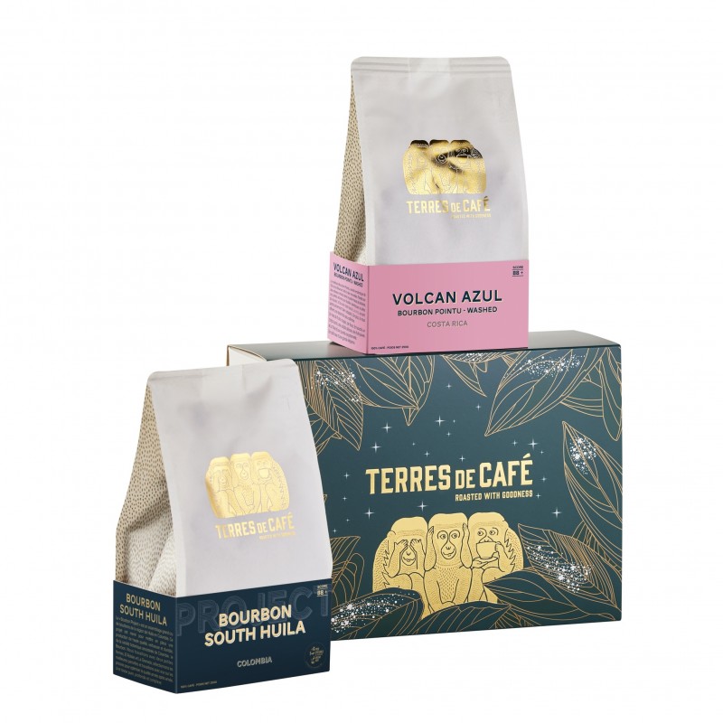 Specialty coffee by Terres de Café - Grand cru duo coffee box