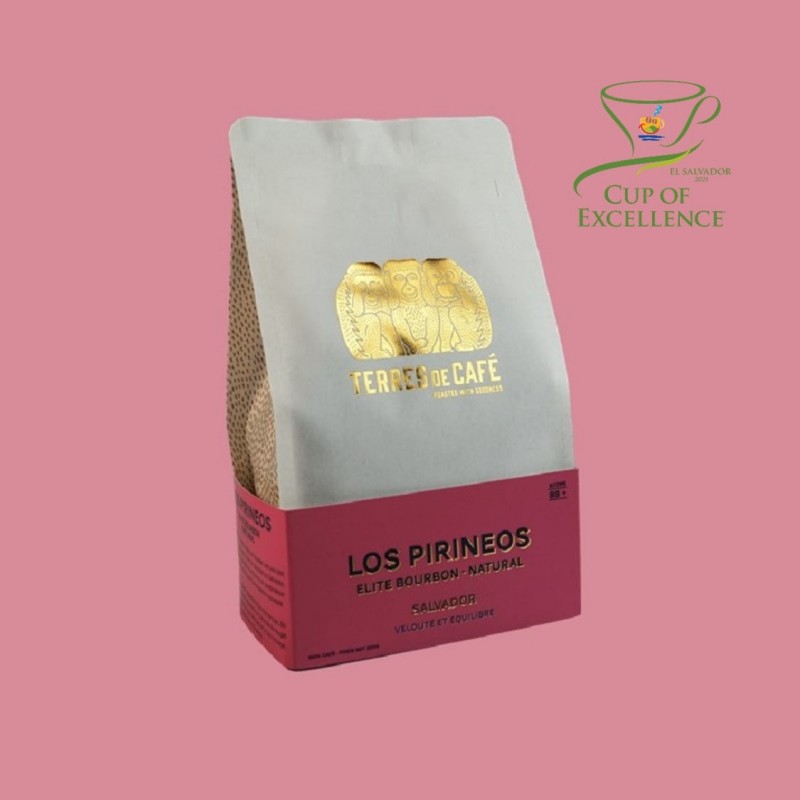 Specialty coffee by Terres de Café - Coffee Los Pirineos - Elite Bourbon Natural