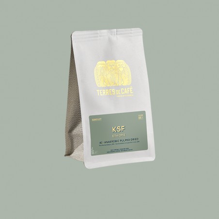 Specialty coffee by Terres de Café - KSF Coffee Batch n°2 - Pre-fermentation 24h - Anaerobic Pulped Dried