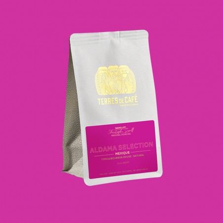 Specialty coffee by Terres de Café - Coffee Aldama Selection- Typica/Bourbon Rouge - Natural