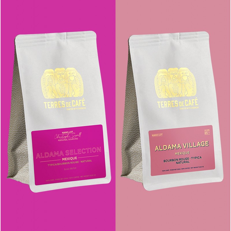 Specialty coffee by Terres de Café - Lot Aldama Selection & Aldama Village