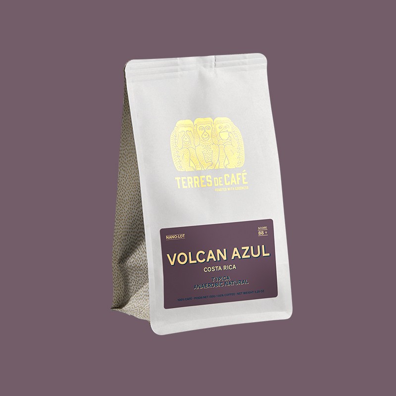 Specialty coffee by Terres de Café - Coffee Volcan Azul - Typica Anaerobic Natural