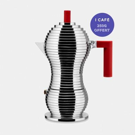 6 cups Red Pulcina - Alessi