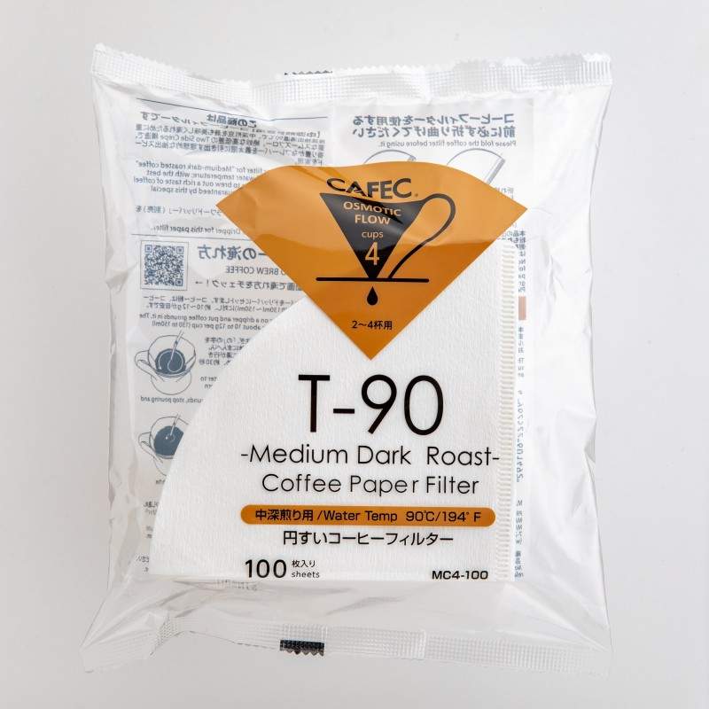 Boîte de 100 Filtres Papier - Medium-Dark Roast - 4 tasses Accessoires Café