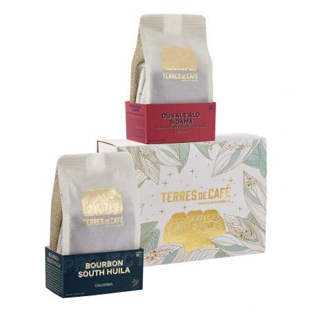 café de spécialité Terres de café - Coffret duo Grand cru
