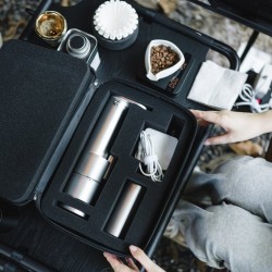 Coffee Grinder Lagom Mini + Travel Bag - Black