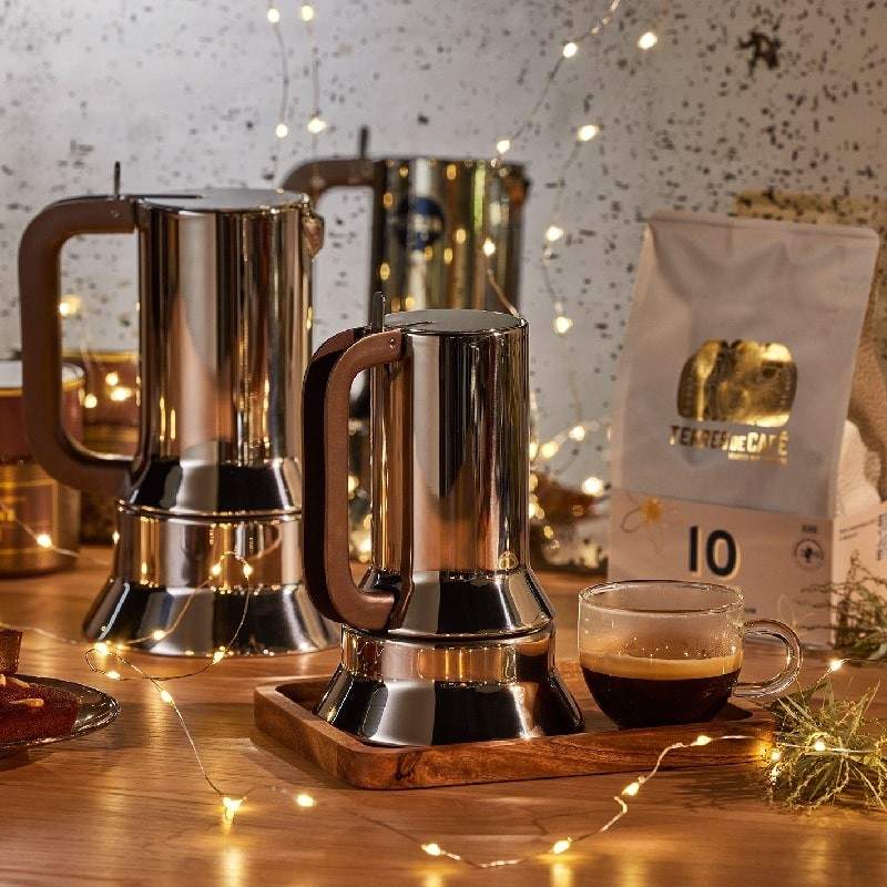 Alessi best sale moka pot