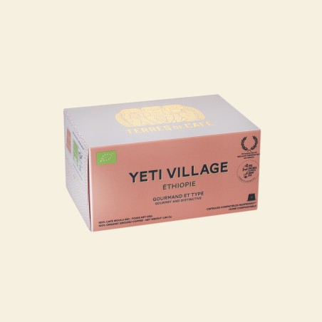 Specialty coffee by Terres de Café - Organic Yeti village x 10 Capsules