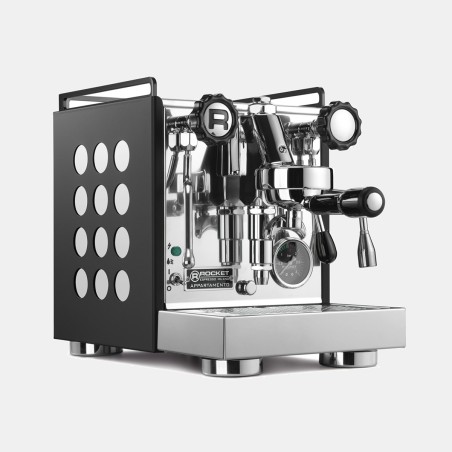 Appartamento - Machine à café expresso manuelle - Noire et blanche Machines à café