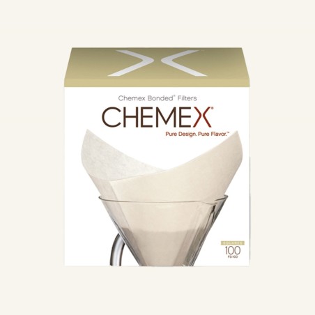 Lot de 100 Filtres pour Chemex - 6-8 Tasses Les filtres à café