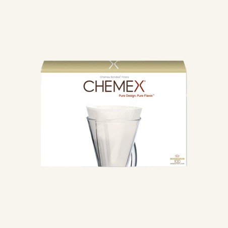 Lot de 100 Filtres pour Chemex - 1-3 Tasses Les filtres à café