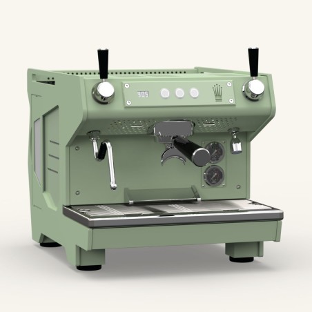 Ace 1 Groupe - Machine à café expresso manuelle - Vert Blanc Machines à café