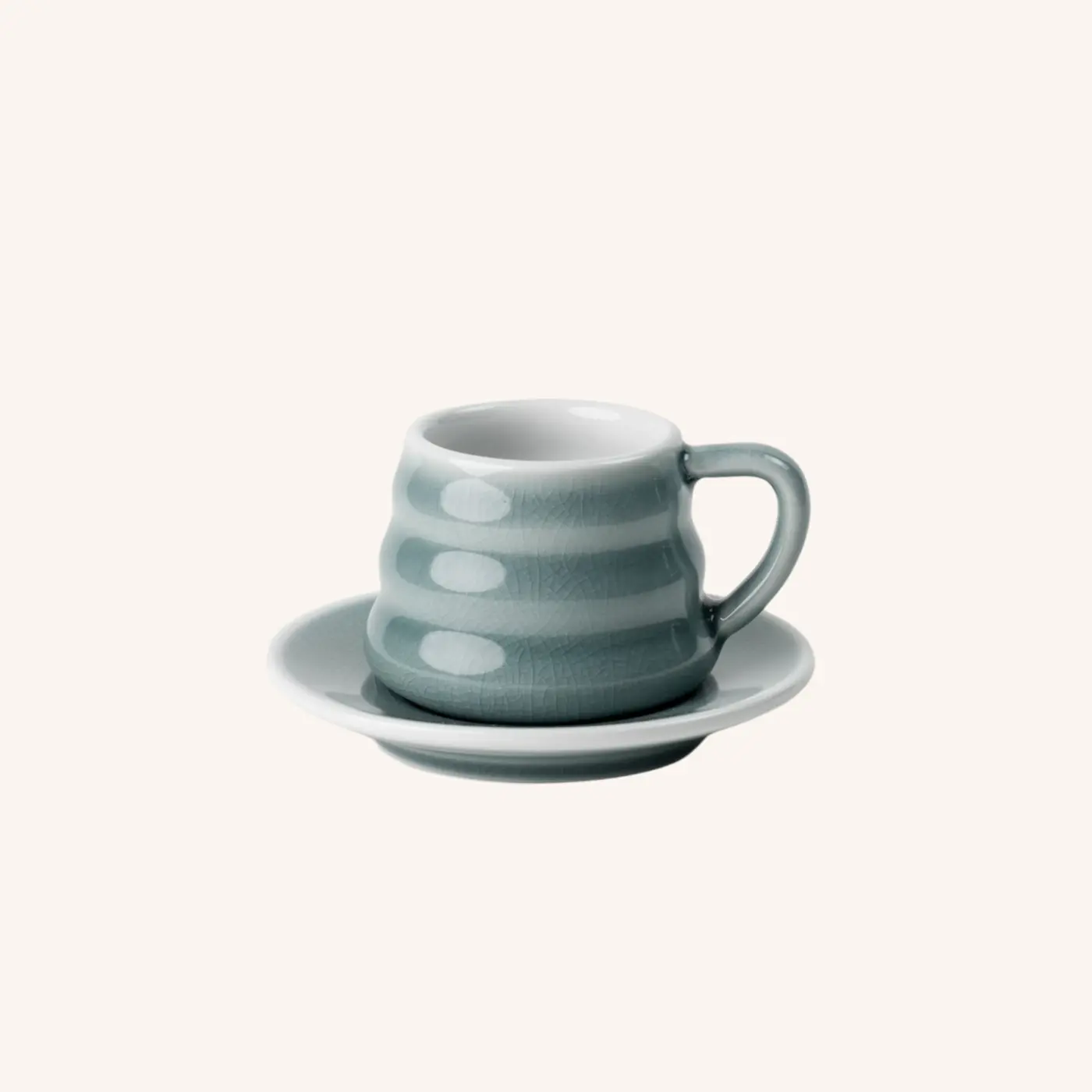 Ibrik cup and saucer 110mL - Celladon