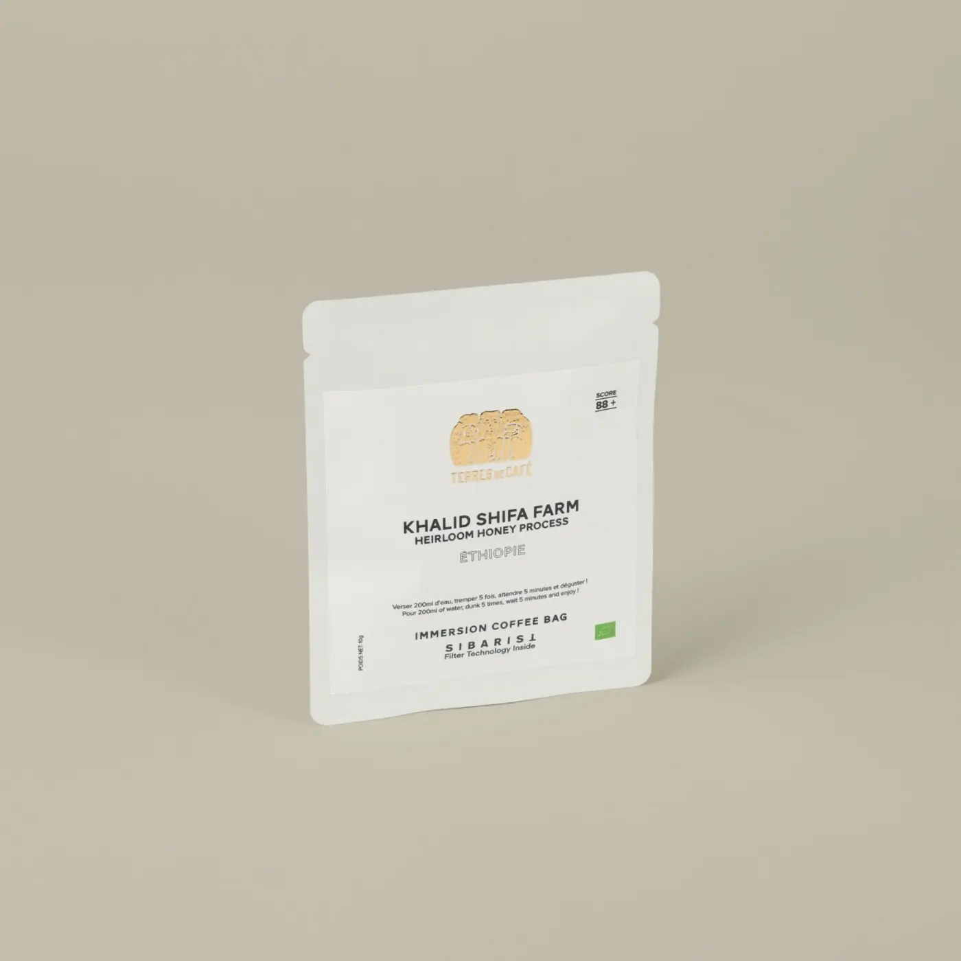 Specialty Coffee | Immersion Coffee Bag - TDC x Sibarist Ethiopia KSF Honey | Terres de Café