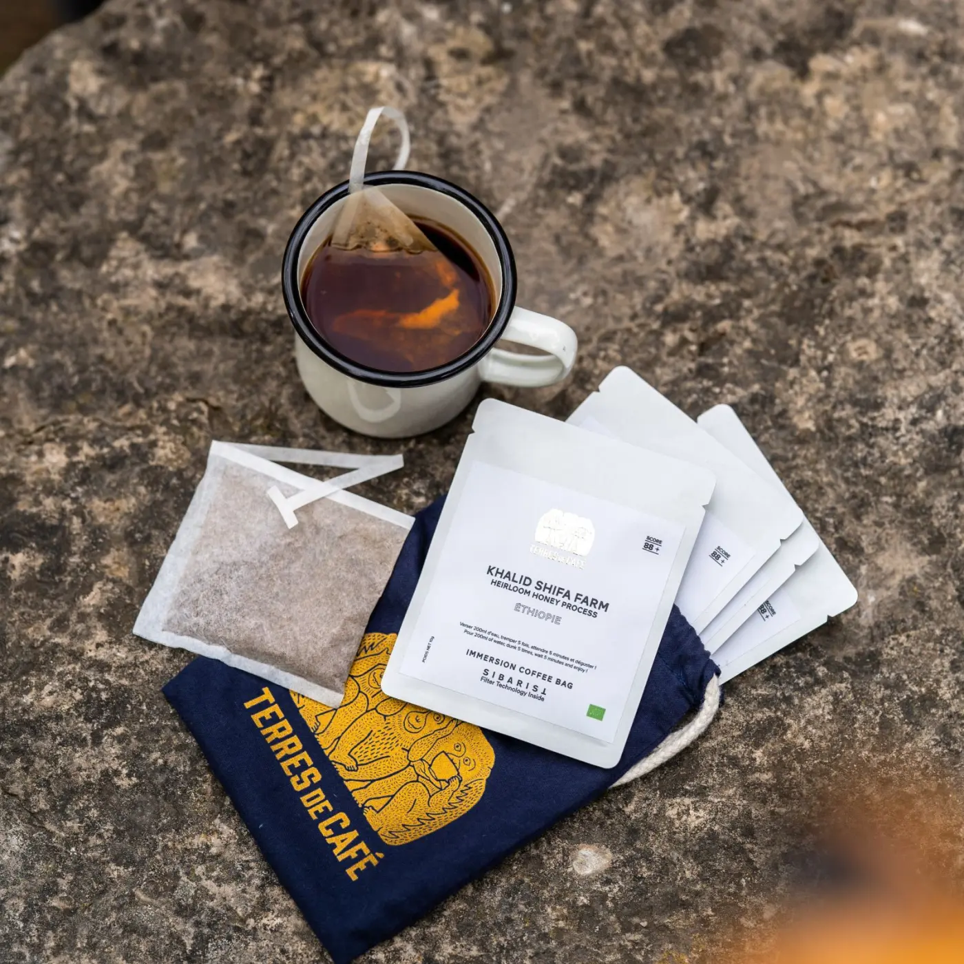 Specialty Coffee | Immersion Coffee Bag - TDC x Sibarist Ethiopia KSF Honey | Terres de Café