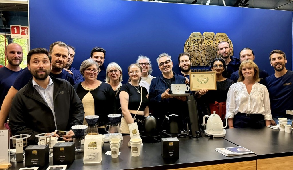 Terres de café grand vainqueur de Paris Coffee Show 2024