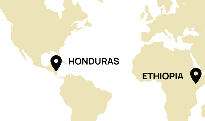 Origine Ethiopia, Honduras